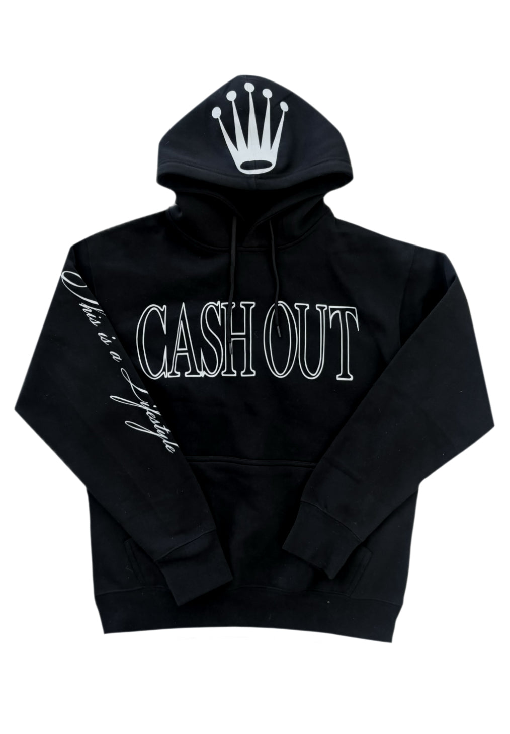 BLK- “THIS IS A LIFESTYLE” HOODIE