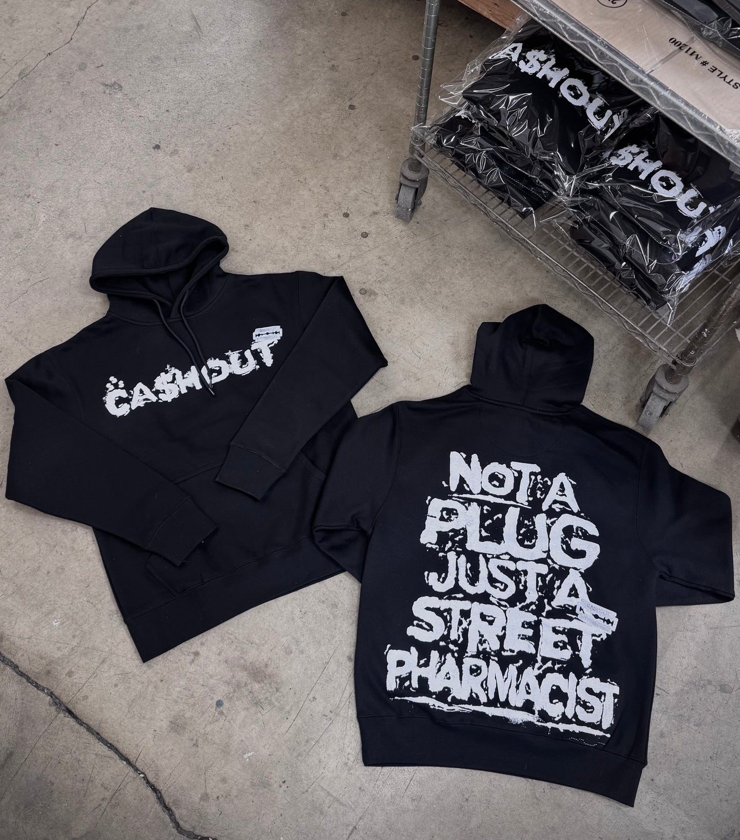 "NOT A PLUG" SWEATER