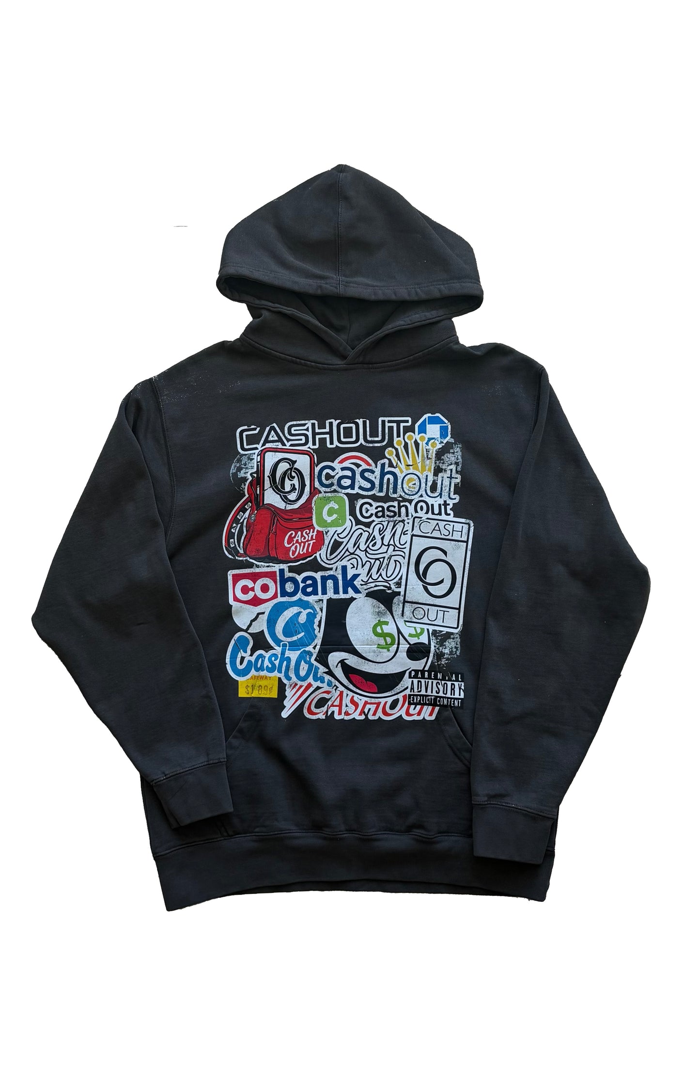 CASHOUT "STICKER" HOODIE
