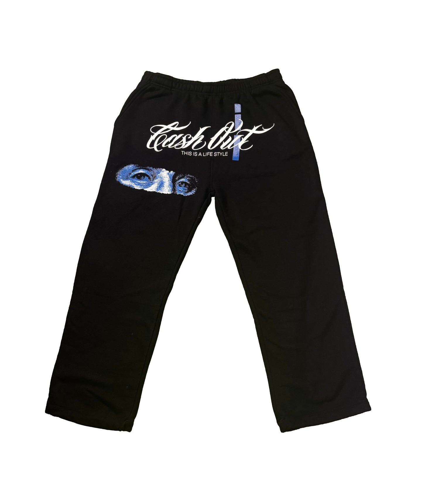 BLUE STRIP SWEATPANTS